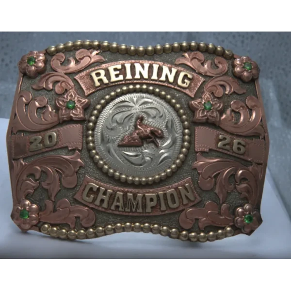 Pioneer Crest Belt Buckle